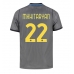 Maillot de foot Inter Milan Henrikh Mkhitaryan #22 Troisième vêtements 2026-27 Manches Courtes